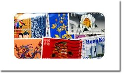 HONG KONG -  100 ASSORTED STAMPS - HONG KONG