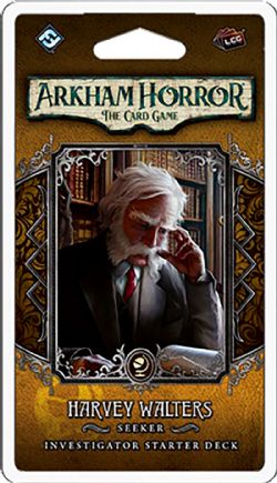 HORREUR À ARKHAM : LE JEU DE CARTES -  DECKS D'INVESTIGATEUR DE DÉPART: HARVEY WALTERS (FRENCH)