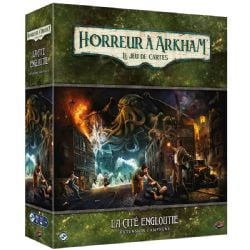 HORREUR À ARKHAM : LE JEU DE CARTES -  EXTENSION CAMPAGNE (FRENCH) -  LA CITÉ ENGLOUTIE