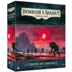 HORREUR À ARKHAM : LE JEU DE CARTES -  EXTENSION CAMPAGNE (FRENCH) -  LA CONSPIRATION D'INNSMOUTH