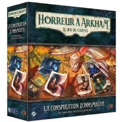 HORREUR À ARKHAM : LE JEU DE CARTES -  EXTENSION INVESTIGATEURS (FRENCH) -  LA CONSPIRATION D'INNSMOUTH