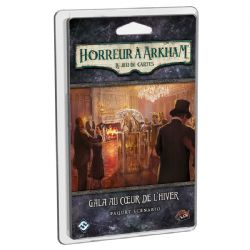 HORREUR À ARKHAM : LE JEU DE CARTES -  PAQUET DE SCÉNARIO - GALA AU COEUR DE L'HIVER (FRENCH)