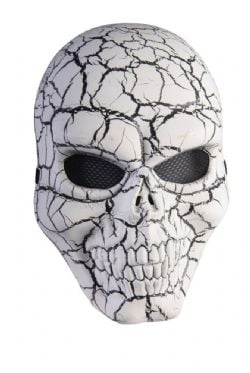 HORROR -  CRACKED SKULL MASK