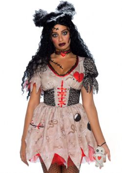 HORROR -  DEADLY VOODOO DOLL COSTUME (ADULT)