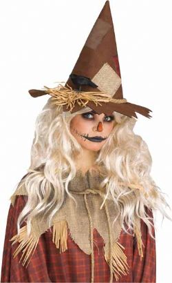 HORROR -  SCARY SCARECROW HAT (ADULT - ONE SIZE)