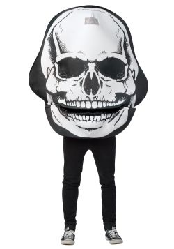 HORROR -  SKULL MOUTH HEAD COSTUME (ADULT - ONE SIZE)