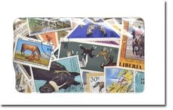 HORSES -  500 ASSORTED STAMPS - HORSES