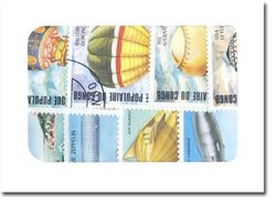 HOT AIR BALLOONS -  50 ASSORTED STAMPS - HOT AIR BALLOONS