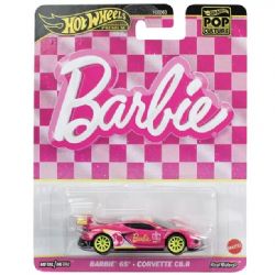 HOT WHEELS -  BARBIE 65 CORVETTE C8.R -  POP CULTURE CAR