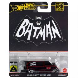 HOT WHEELS -  CHEVY ASTRO VAN - BATMAN 1958 -  POP CULTURE CAR