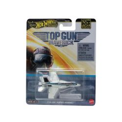 HOT WHEELS -  F/A-18E SUPER HORNET - TOP GUN -  POP CULTURE CAR