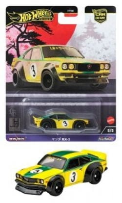 HOT WHEELS PREMIUM -  MAZDA - RX-3 -  CAR CULTURE 5/5