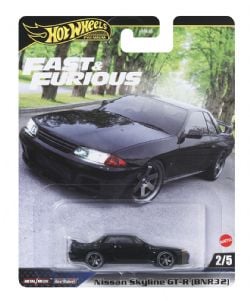 HOT WHEELS PREMIUM -  NISSAN SKYLINE GT-R (BNR32) -  FAST AND FURIOUS 2/5