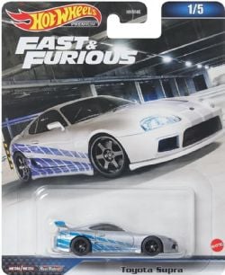 HOT WHEELS PREMIUM -  TOYOTA SUPRA -  FAST AND FURIOUS 1/5