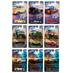 HOT WHEELS -  SILVER SERIES VEHICLE ASSORTED - 1/64