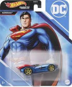 HOT WHEELS -  SUPERMAN CHARACTER CARS -  DC