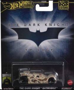 HOT WHEELS -  THE DARK KNIGHT BATMOBILE -  POP CULTURE CAR