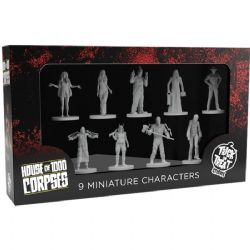 HOUSE OF 1000 CORPSES -  9 MINIATURES CHARACTER SET (ENGLISH) -  ROB ZOMBIE'S