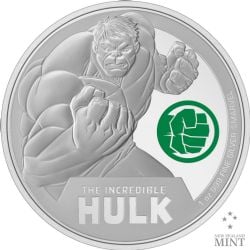 HULK -  MARVEL CLASSIC: THE INCREDIBLE HULK™ -  2024 NEW ZEALAND COINS 06