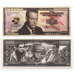 HUMORISTIC NOTES -  PAUL NEWMAN - UNITED STATES ONE MILLION DOLLARS NOTE