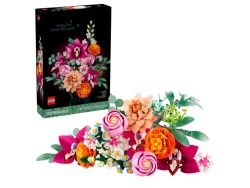 ICONS -  PRETTY PINK FLOWER BOUQUET (749 PIECES) -  BOTANICAL COLLECTION 10342