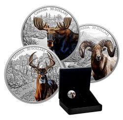 IMPOSING ICONS -  4-COIN COMPLET COLLECTION -  2020 CANADIAN COINS