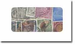 INDIA -  200 ASSORTED STAMPS - INDIA