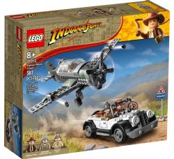 INDIANA JONES -  FIGHTER PLANE CHASE (387 PIECES) 77012