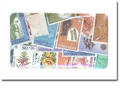 INDONESIA -  400 ASSORTED STAMPS - INDONESIA