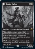 INNISTRAD: DOUBLE FEATURE -  Brutal Cathar // Moonrage Brute