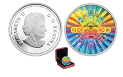 INTERCONNECTIONS -  AIR - THE THUNDERBIRD -  2014 CANADIAN COINS 02