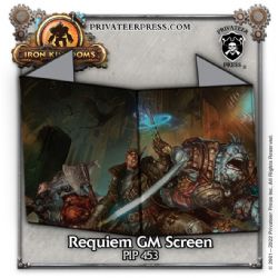 IRON KINGDOMS: RPG -  GM SCREEN (ENGLISH) -  GM SCREEN 5E