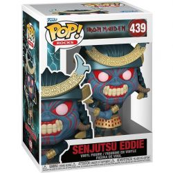 IRON MAIDEN -  POP! VINYL FIGURE OF SENJUTSU EDDIE (4 INCH) -  THE FUTUR PAST TOUR 439