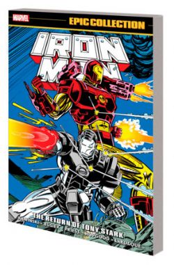 IRON MAN -  THE RETURN OF TONY STARK - 1993 (ENGLISH V.) -  EPIC COLLECTION 18