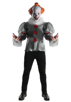 IT -  PENNYWISE COSTUME (ADULT - ONE SIZE)