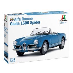 ITALERI -  1/24 - ALFA ROMEO GIULIA 1600 SPIDER 3668