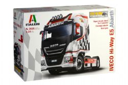 ITALERI -  1/24 - IVECO HI-WAY E5 ABARTH -  SHOW TRUCKS 3934