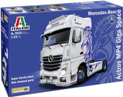 ITALERI -  1/24 - MERCEDES-BENZ ACTROS MP4 GIGA SPACE -  SHOW TRUCKS 3935