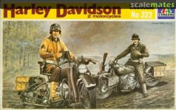 ITALERI -  1/35 - HARLEY DAVIDSON 322