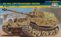 ITALERI -  1/72 - TANK SD.KFZ. 184 PANZERJÄGER ELEFANT 7012