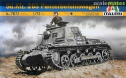 ITALERI -  1/72 - TANK SD.KFZ. 265 PANZERBEFEHLSWAGEN 7072