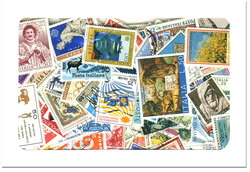 ITALY -  500 ASSORTED STAMPS - ITALY