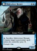 Innistrad: Midnight Hunt -  Malevolent Hermit // Benevolent Geist