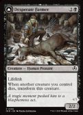 Innistrad Remastered -  Desperate Farmer // Depraved Harvester