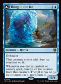 Innistrad Remastered -  Thing in the Ice // Awoken Horror