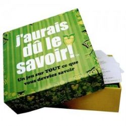 J'AURAIS DÛ LE SAVOIR (FRENCH)