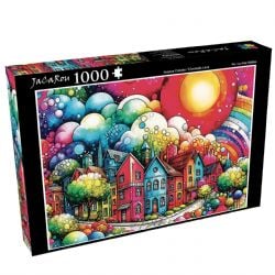 JACAROU PUZZLES -  CHROMATIC LANE (1000 PIECES)