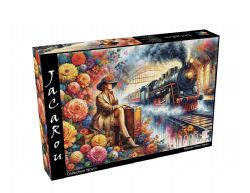 JACAROU PUZZLES -  ELEGANCE MEETS STEAM (1000 PIECES) -  COLLECTION NOVIA