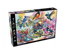 JACAROU PUZZLES -  LOVELY FEATHERED BEAUTIES (1000 PIECES) -  COLLECTION NOVIA