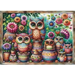 JACAROU PUZZLES -  OWL TOGETHER NOW (1000 PIECES) -  COLLECTION NOVIA